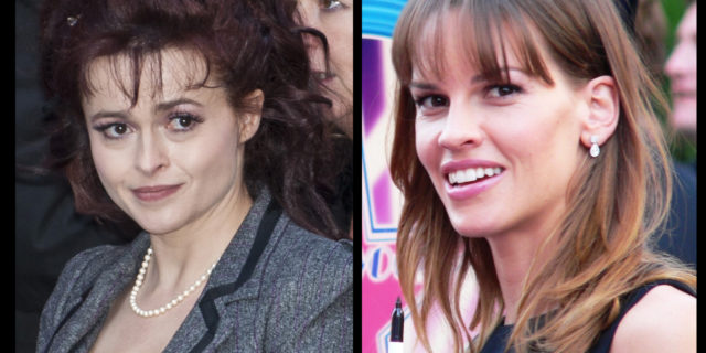 Hilary Swank and Helena Bonham Carter
