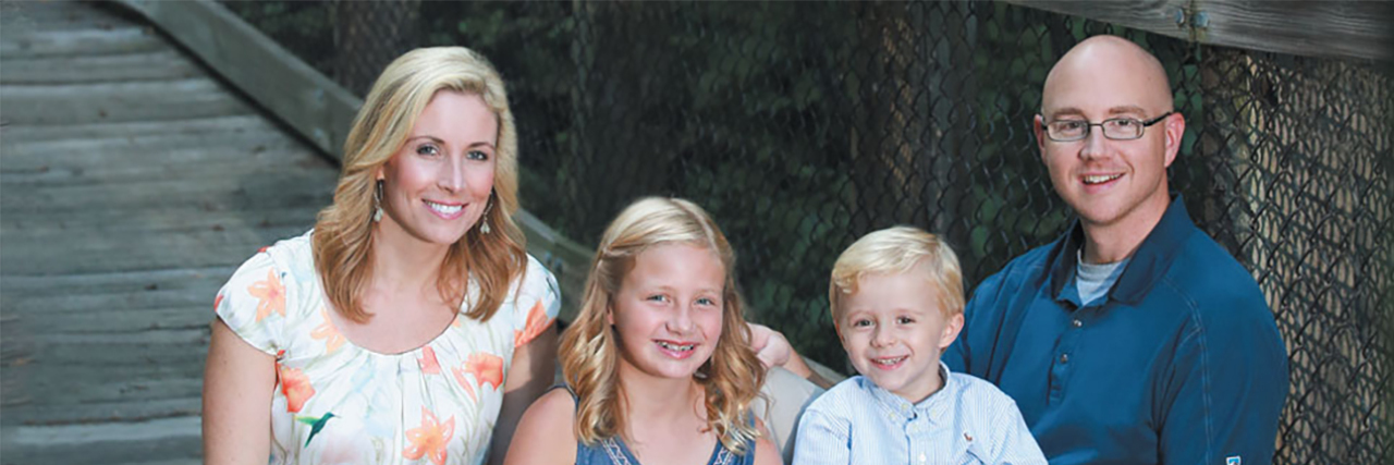 What It's Like to Be Married With Schizophrenia family photo for marriage and schizophrenia by andrew downing