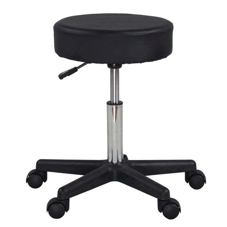 rolling office stool