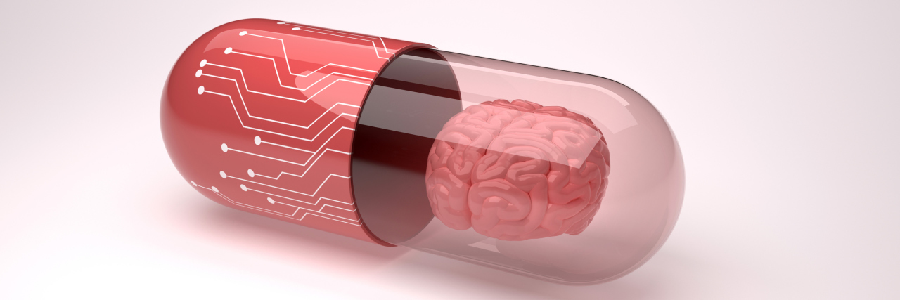 Autism Is Part of Who I Am Futuristic brain pill.