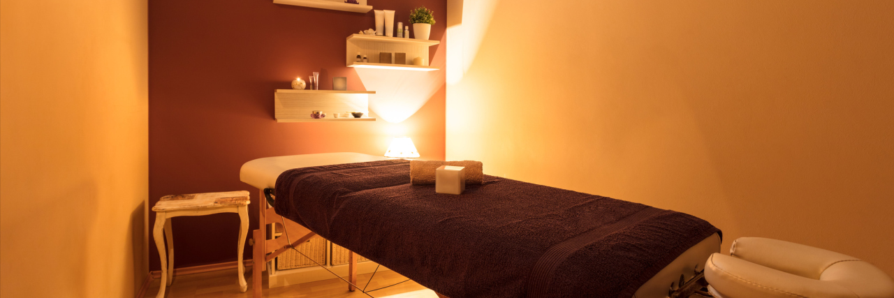 How a Massage Triggered My Past Sexual Trauma Massage room at wellness centre