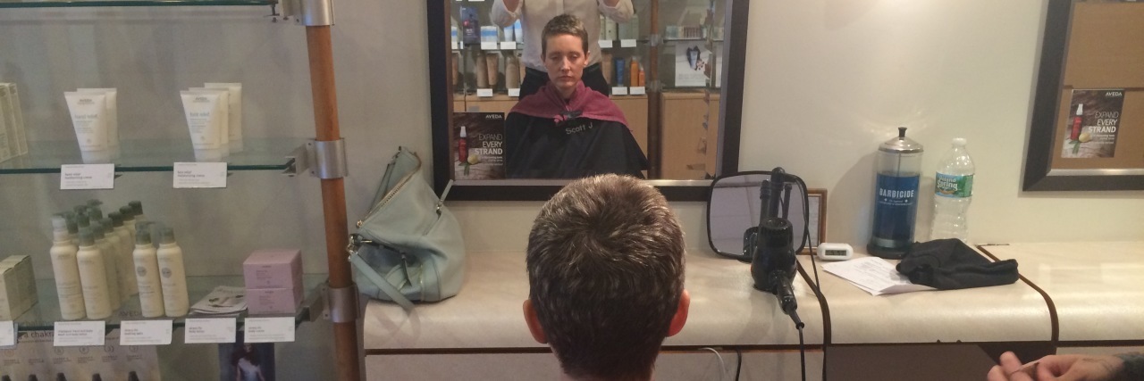 Drugs, Hugs and Losing My Jugs: A Breast Cancer Journal - May 20, 2015 Jessica Sliwerski new haircut