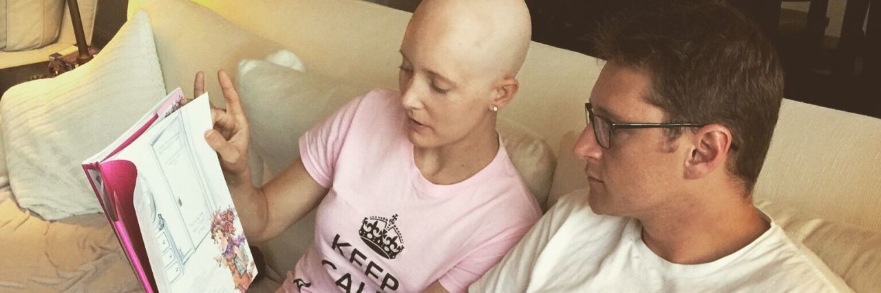 Drugs, Hugs, and Losing My Jugs: A Breast Cancer Journal-June 21, 2015 Jessica Sliwerski reading with family