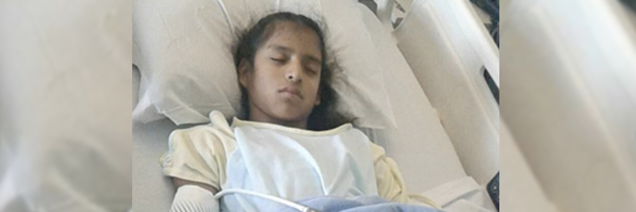 10-Year-Old Girl With Cerebral Palsy Faces Deportation After Surgery Photo of Mariarosa Hernandez