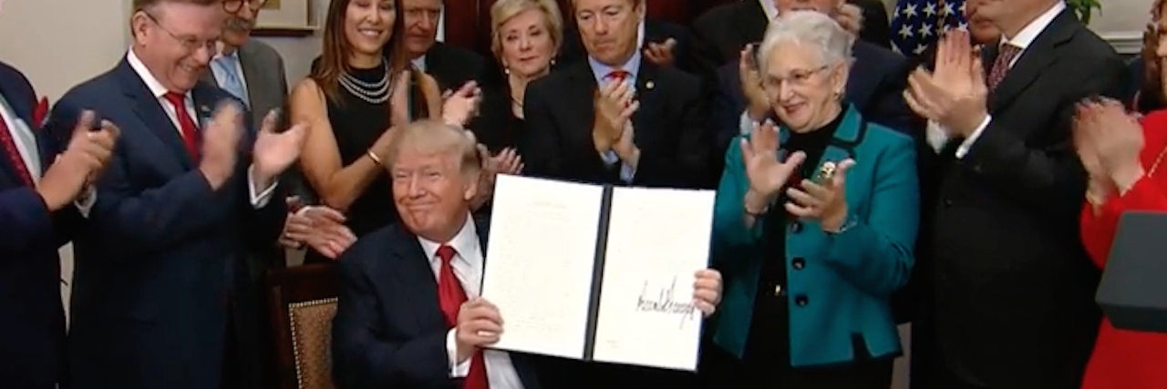 trump signing aca executive order