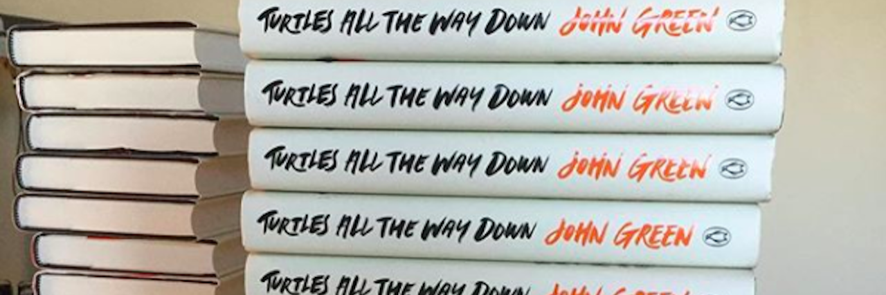 'Turtles All the Way Down' Actualized My Deepest Fear With Depression stack of the same book, "Turtles all the way down"