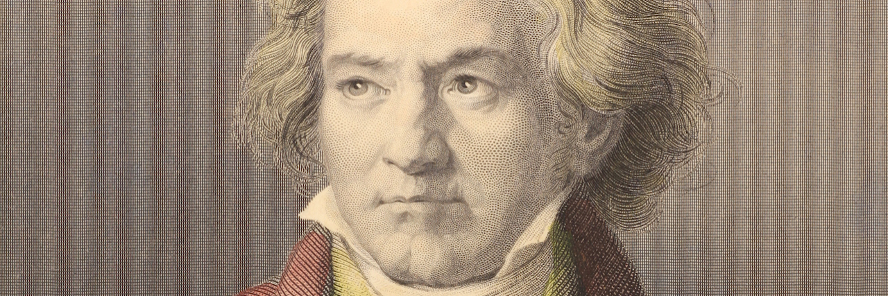 What Beethoven Taught Me About Depression portrait of Beethoven