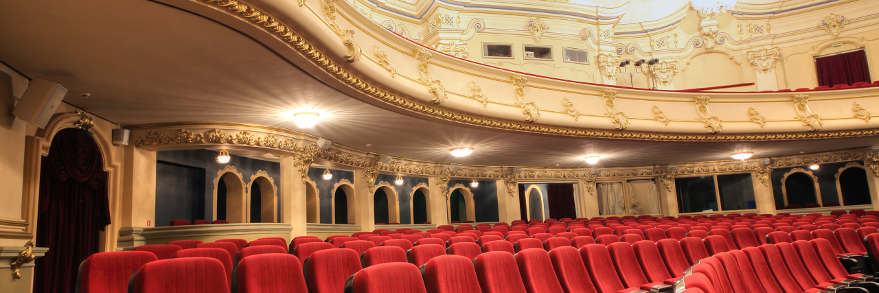 How Theatre Can Break Stereotypes About Autism Old beautiful theatre -- interior view.