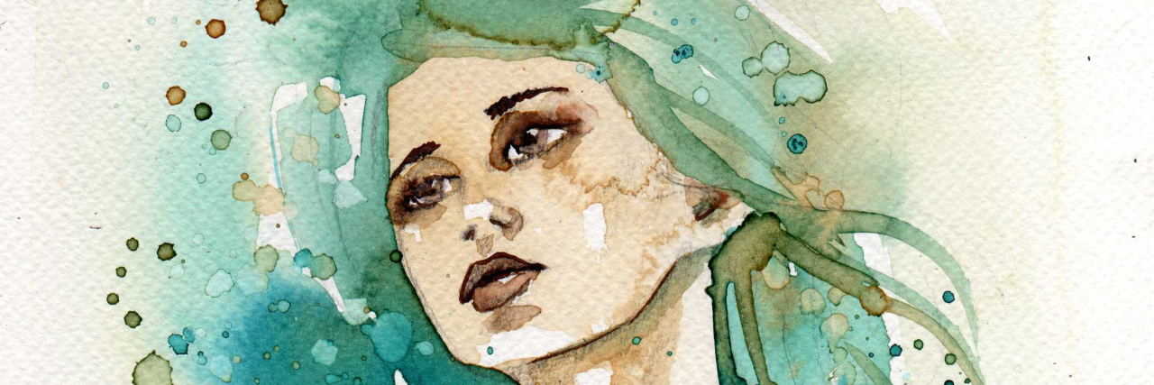 5 Reasons People Don't Know I Struggle With 'High-Functioning' Anxiety The illustration is done on thick paper. These are not pixels, only texture drawing pad.
