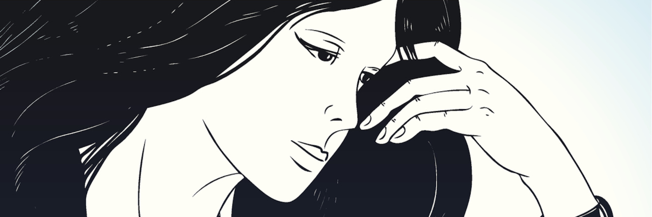 To the Friends Who Left Me Because of My Struggle With Anorexia woman looking down