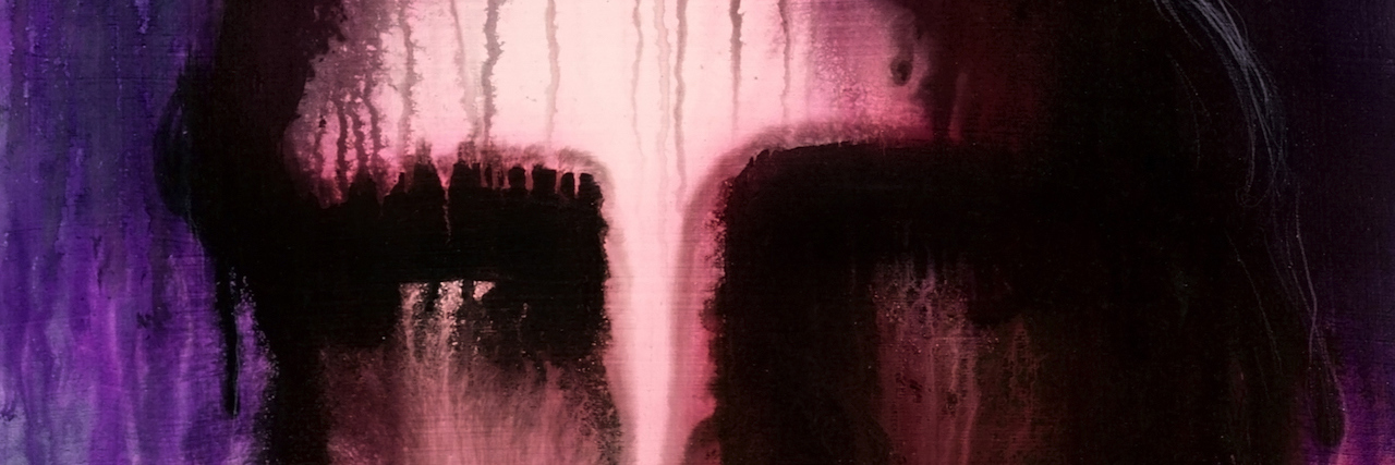 How an Alternative View of Depression Helped Me Heal painting of a melting face