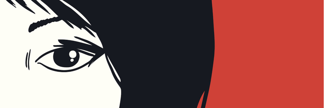 The Difference Between 'Everyday Anxiety' and an Anxiety Disorder abstract portrait of young girls with black hair