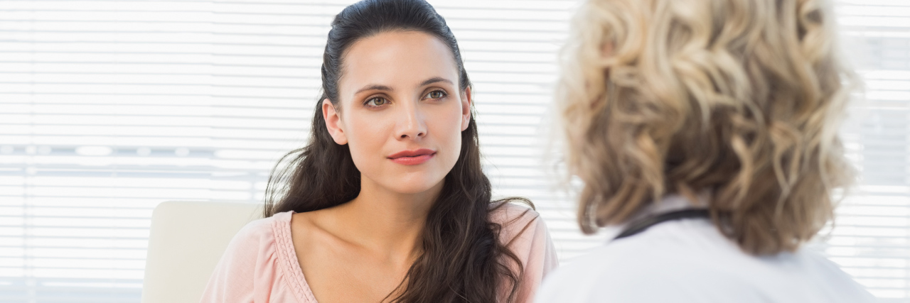 Doctors Should Know How Chronic Pain Results in Depression and Anxiety woman talking with her doctor