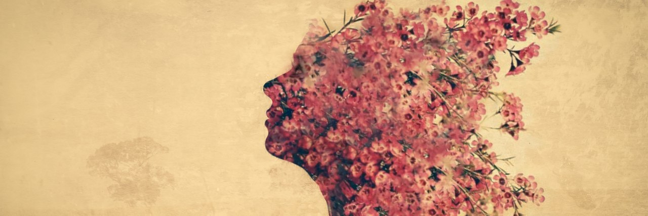 It’s Not Easy Being Green When You're Now Part of a Pink World Double exposure abstact photo