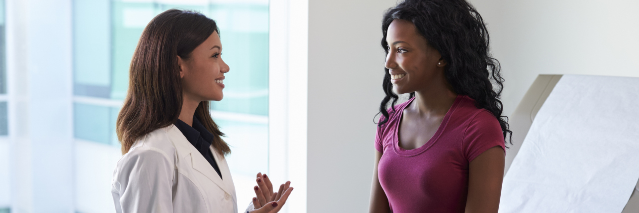 How to Improve Your Patient-Doctor Relationship patient talking with doctor
