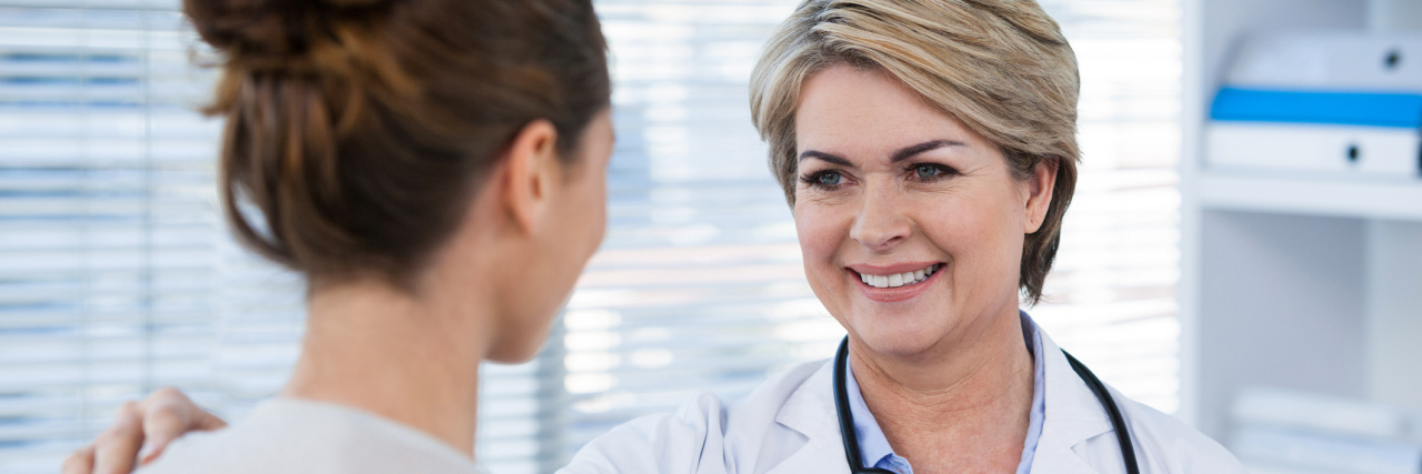 Lupus: When Your Doctor Believes Your Symptoms, Searches for Diagnosis doctor speaking with patient at the hospital