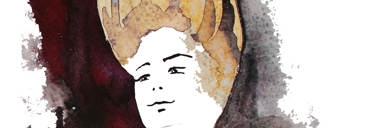 The Lies Depression Tells You A woman with her hair flying up