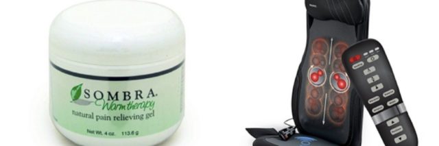 sombra therapy cream and chair massager