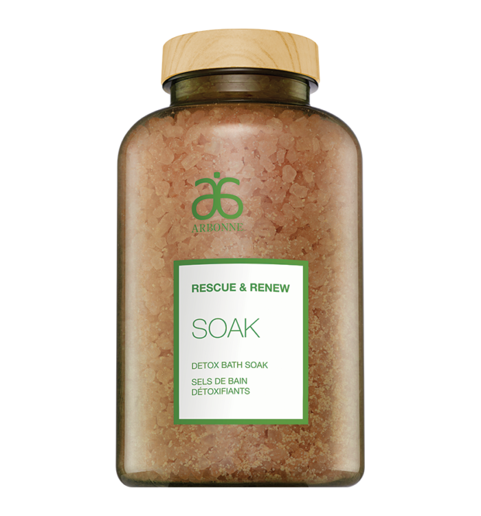 arbonne rescue and renew detox soak