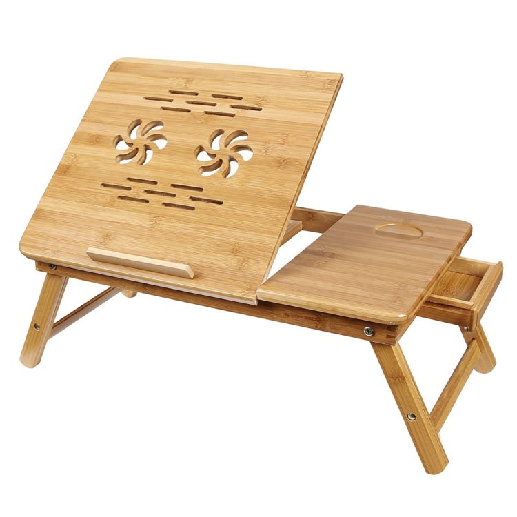 bamboo bed tray