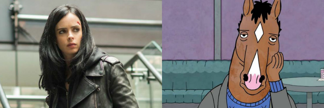 10 TV Shows That Got Mental Illness (Mostly) Right bojack horseman and jessica jones