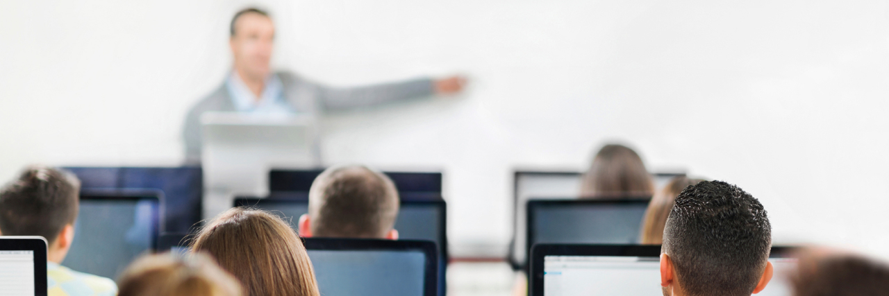 Short Bowel Syndrome: IEP Director Said I Wouldn't Succeed in College teacher lecturing to students