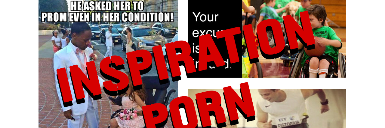 Inspiration porn offensive disability memes.