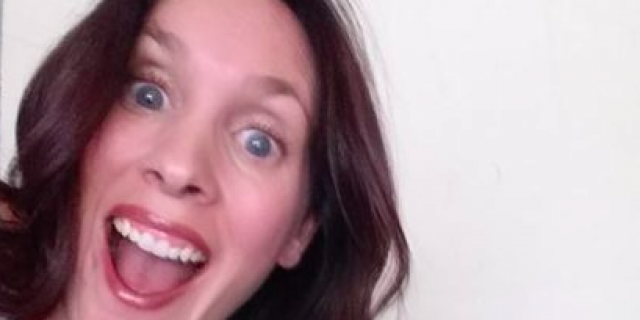 Mom Shares Photo of 'Underground Pimple' That Turned Out to Be Skin Cancer Woman with brown hair, blue eyes, and big smile