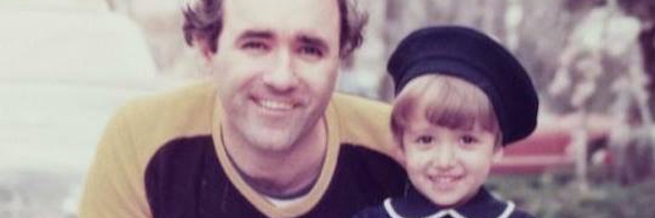 The Lies Often Told About Grief Lisa and her father, when Lisa was 5 years old
