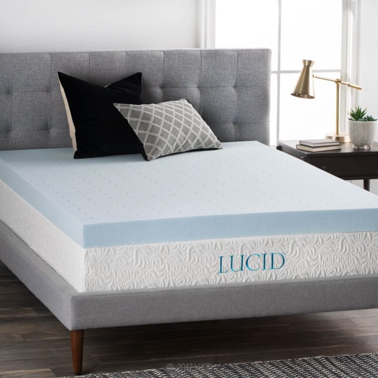 memory foam mattress topper for sleep comfort despite chronic pain