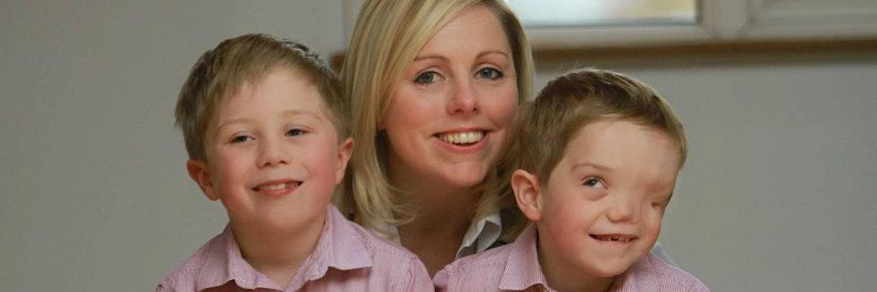 Instagram Takes Down Picture of Child With a Disability Charlie with her twin boys