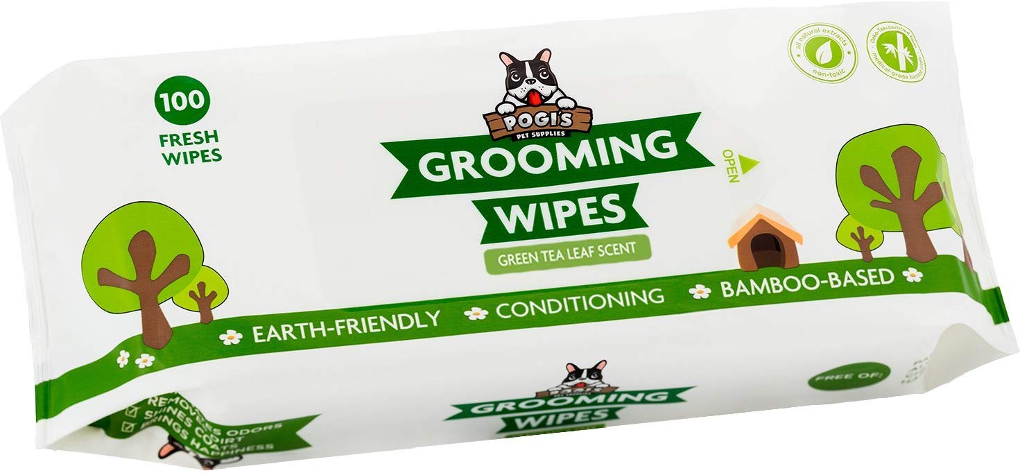 Service dog grooming wipes.