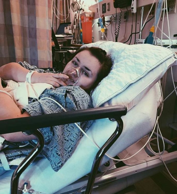 woman after endometriosis surgery