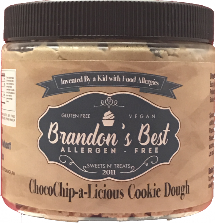 brandon's best cookie dough in a jar