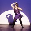 Girl with Down syndrome at dance competition