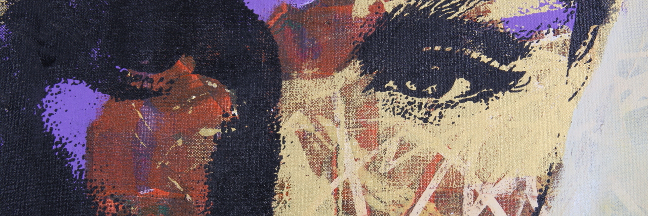 Why I'm a Grinch During the Holidays, From Someone With Lupus original oil painting on textured cotton canvas