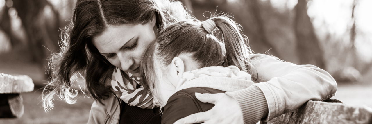 Sibling Abuse: I Am the Mother of Both a Survivor and a Perpetrator Mother Comforting Daughter