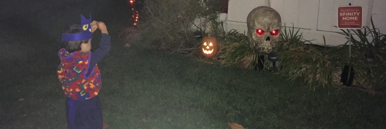 My Son With Down Syndrome Does Trick-or-Treating His Own Way