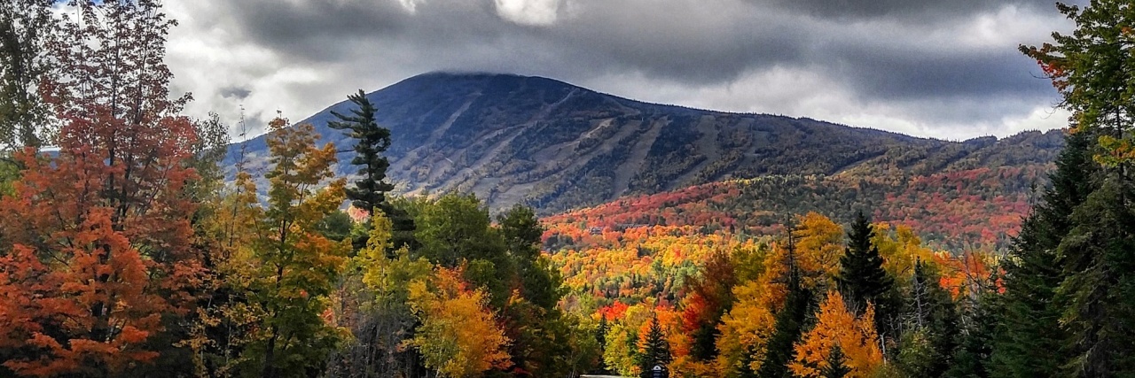 LEMS, Arthritis: What Each Season Is Like With Autoimmune Disease road leading through forests and mountains in maine with fall foliage
