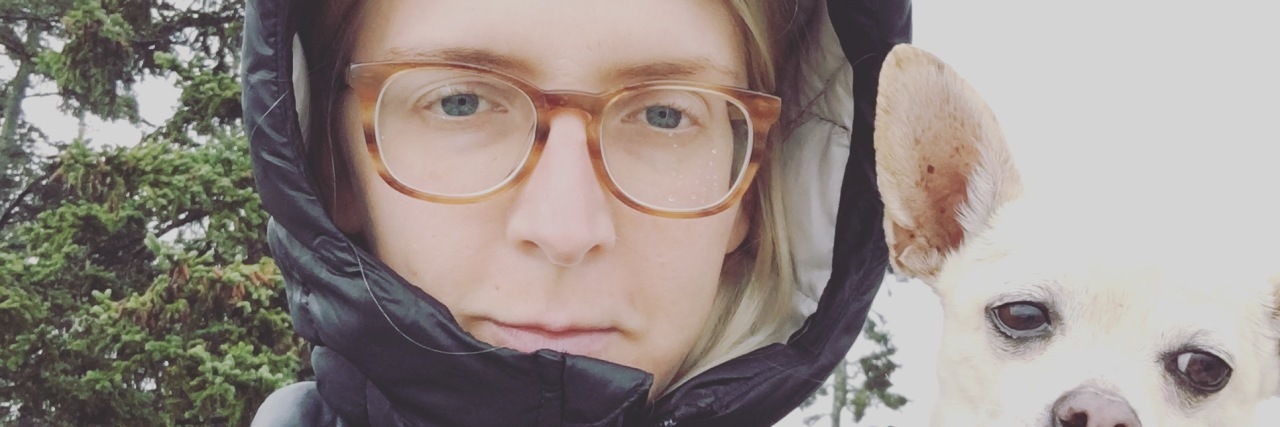 When My Lyme Disease Made Me Leave the Home I Love The writer and her dog.