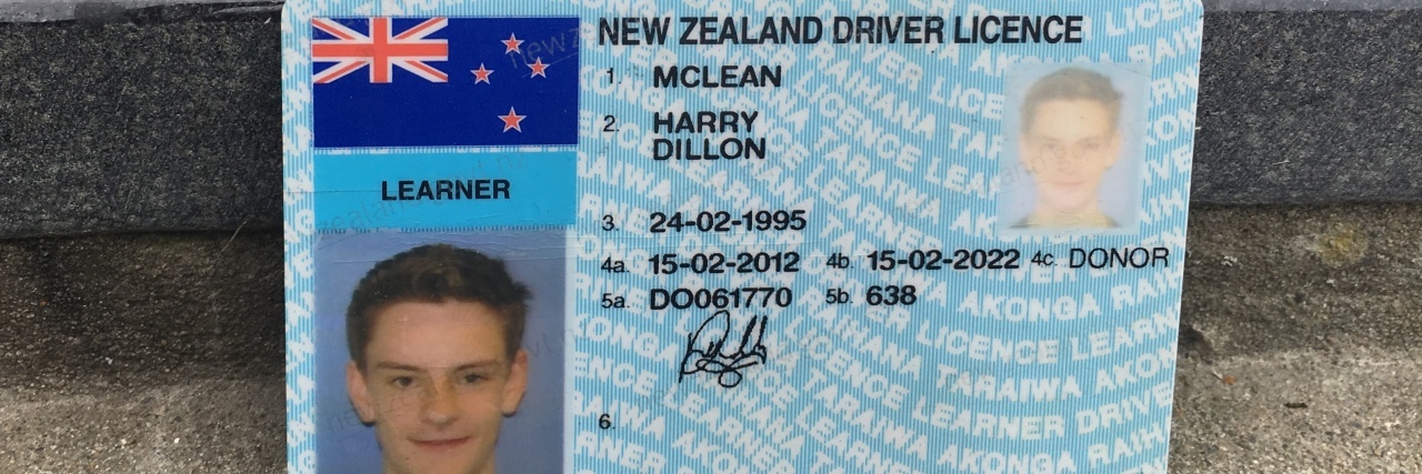 Harry's Driver's License