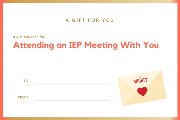 Attending an IEP Meeting With You