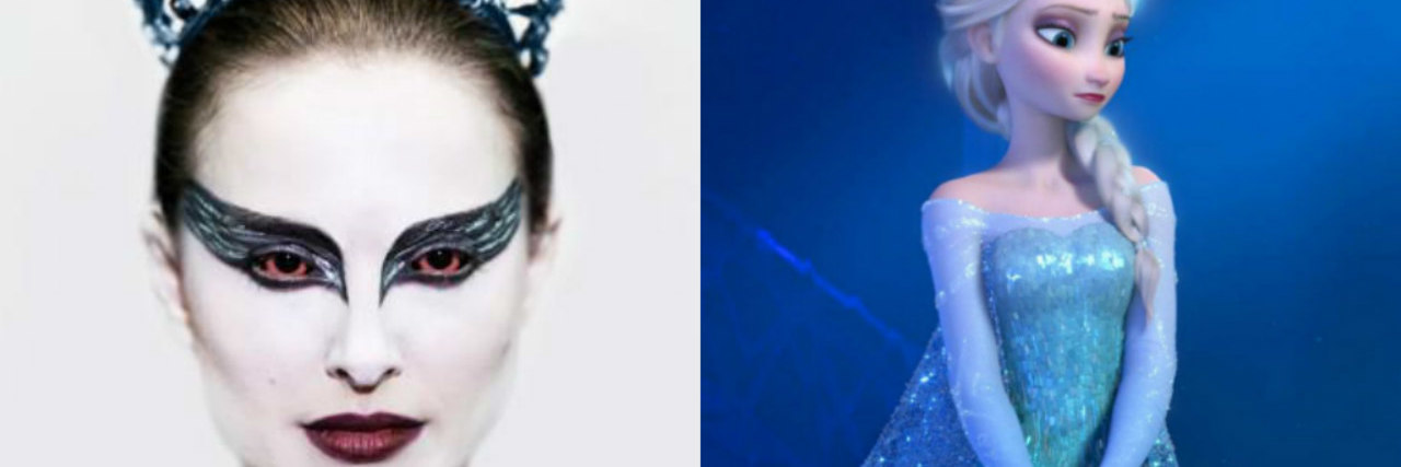 elsa and black swan