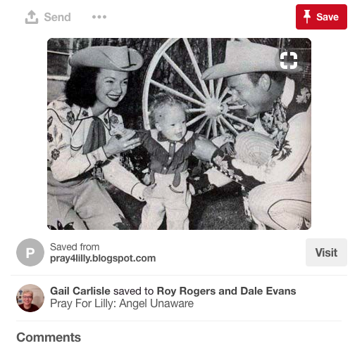 Roy Rogers and Dale Evans with daughter with Down syndrome