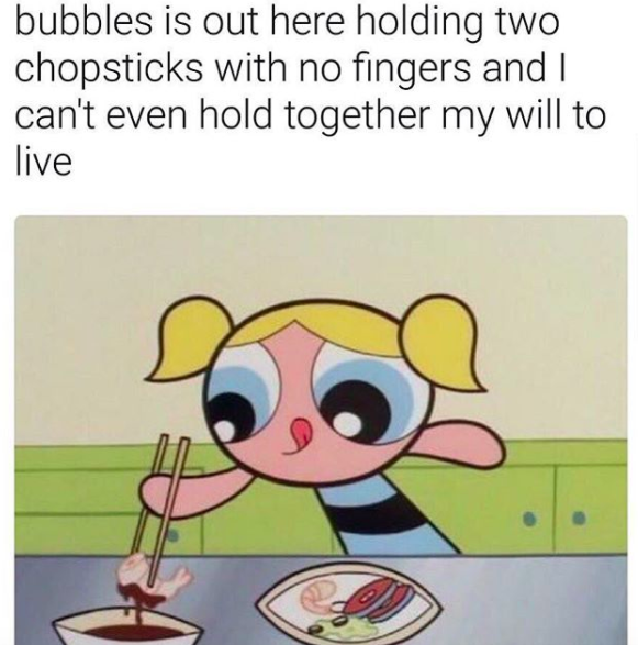 bubbles meme