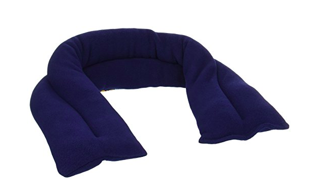 blue heating pad neck pillow