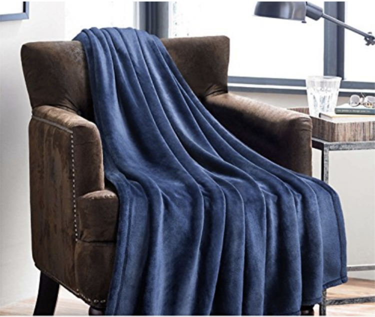 Blanket on chair
