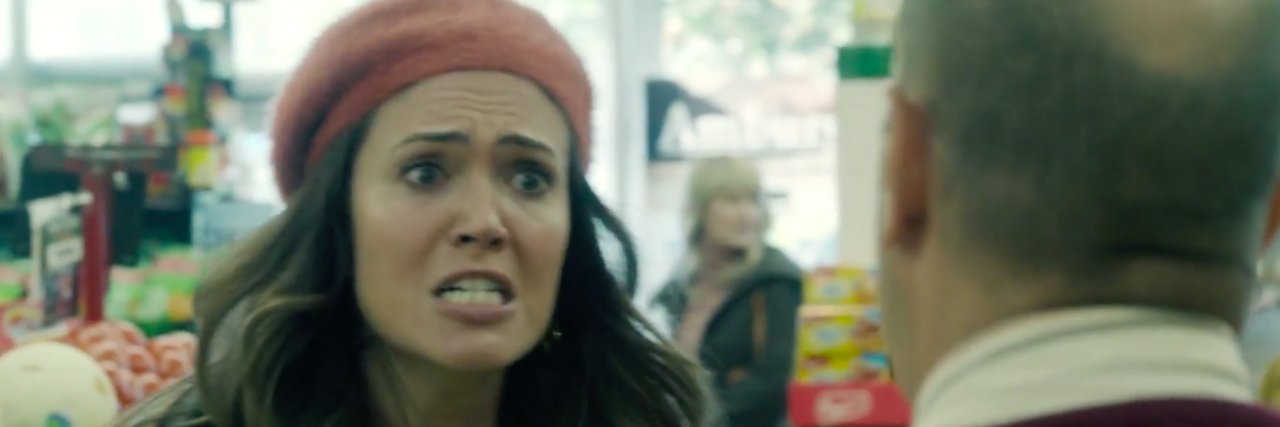 What 'This Is Us' Got Devastatingly Right About Miscarriage rebecca from this is us crying in the grocery store