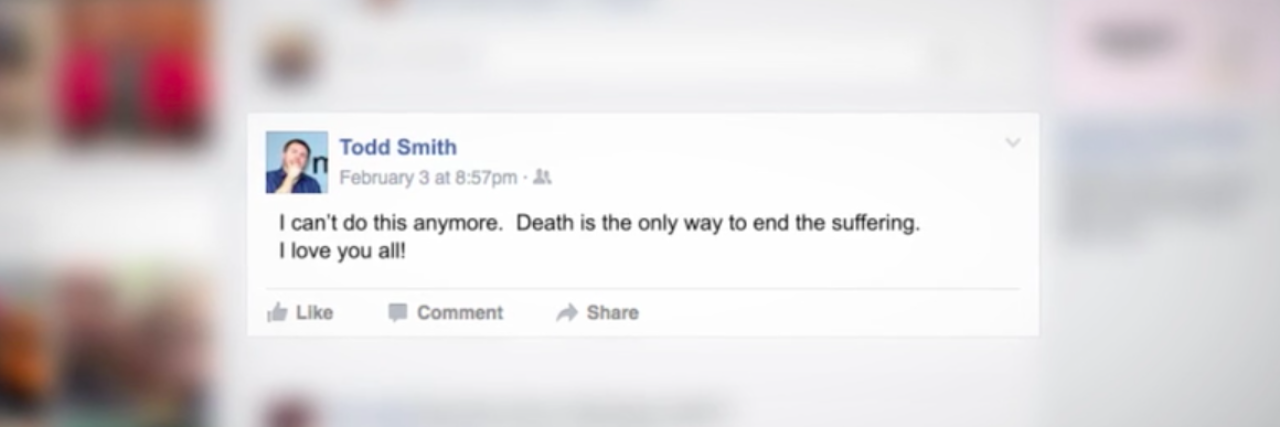 Facebook Upgrades AI to Help Prevent Suicide save vimeo suicidal post