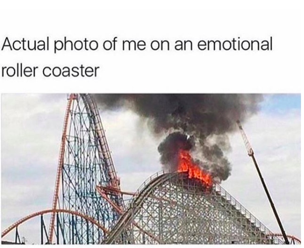 emotional rollercoaster meme